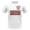 Corinthians Core Football Club T-Shirt (White)