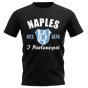 Napoli Established Football T-Shirt (Black)