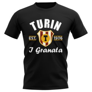 Torino Established Football T-Shirt (Black)