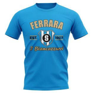Spal Established Football T-Shirt (Sky Blue)