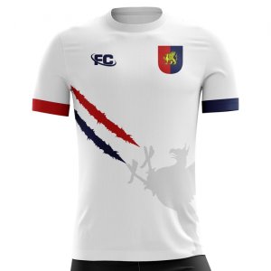 2018-2019 Genoa Fans Culture Away Concept Shirt - Kids (Long Sleeve)