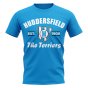 Huddersfield Established Football T-Shirt (Sky Blue)