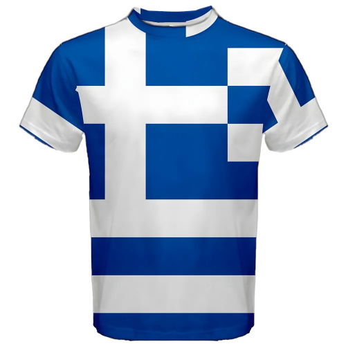 Greece Greek Flag Sublimated Sports Jersey