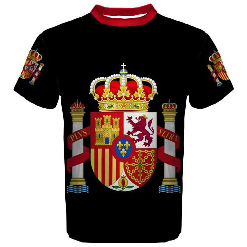 Spain Coat of Arms Sublimated Sports Jersey