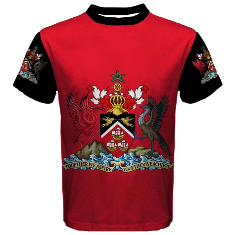 Trinidad and Tobago Coat of Arms Sublimated Sports Jersey - Kids