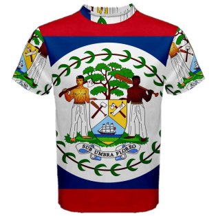 Belize Coat of Arms Sublimated Sports Jersey