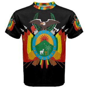 Bolivia Coat of Arms Sublimated Sports Jersey - Kids