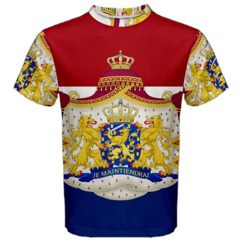 Netherlands Coat of Arms Sublimated Sports Jersey - Kids