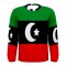 Libya Flag Long Sleeve Sublimated Sports Jersey
