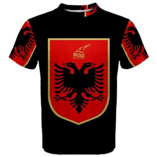 Albania Coat of Arms Sublimated Sports Jersey