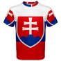 Slovakia Flag Sublimated Sports Jersey - Kids