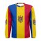 Moldova Flag Long Sleeve Sublimated Sports Jersey