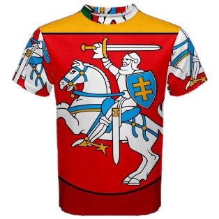 Lithuania Coat of Arms Sublimated Sports Jersey