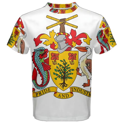 Barbados Coat of Arms Sublimated Sports Jersey
