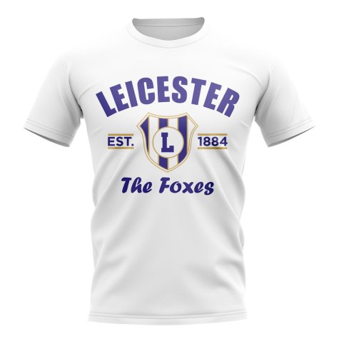 Leicester Established Football T-Shirt (White)