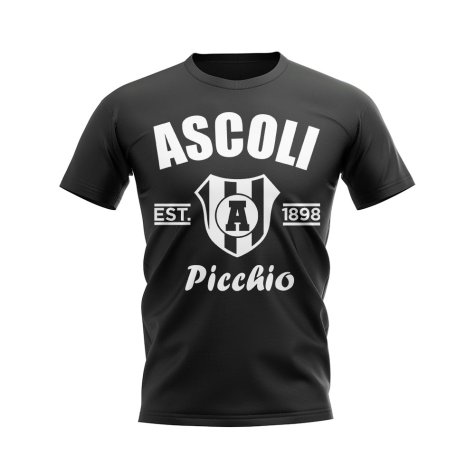 Ascoli Established Football T-Shirt (Black)