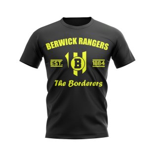Berwick Rangers Established Football T-Shirt (Black)