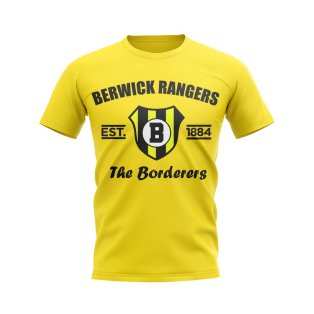 Berwick Rangers Established Football T-Shirt (Yellow)