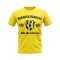 Berwick Rangers Established Football T-Shirt (Yellow)