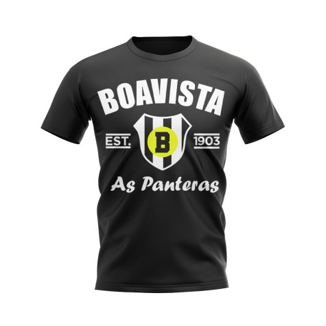 Boavista Established Football T-Shirt (Black)