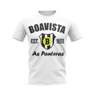 Boavista Established Football T-Shirt (White)