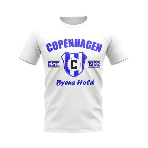 Copenhagen Established Football T-Shirt (White)
