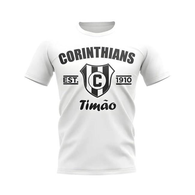 Corinthians Established Football T-Shirt (White)