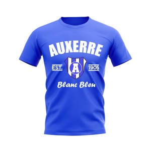 Auxerre Established Football T-Shirt (Royal)