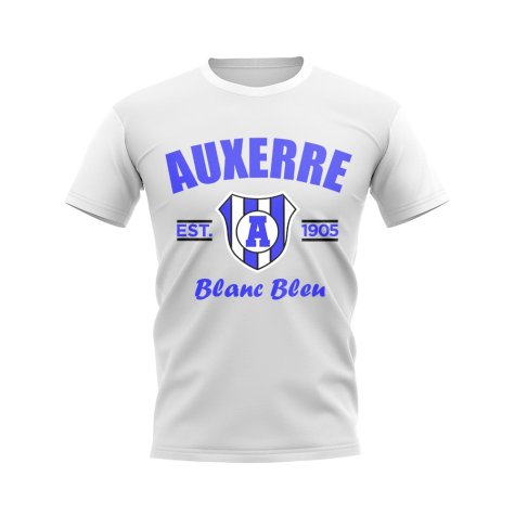 Auxerre Established Football T-Shirt (White)