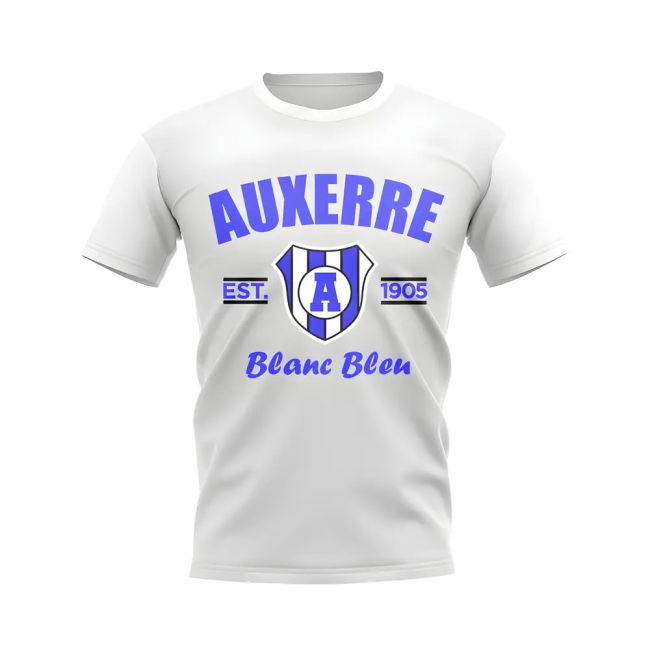 Auxerre Established Football T-Shirt (White)