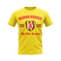 Albion Rovers Established Football T-Shirt (Yellow)