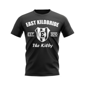 East Stirling Established Football T-Shirt (Black)