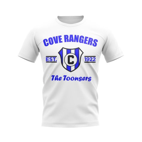 Cove Rangers Established Football T-Shirt (White)