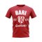 Bari Established Football T-Shirt (Red)
