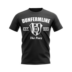 Dunfermline Established Football T-Shirt (Black)