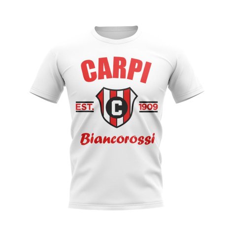 Carpi Established Football T-Shirt (White)