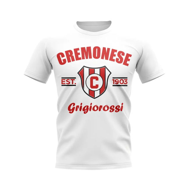 Cremonese Established Football T-Shirt (White)