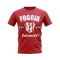 Foggia Established Football T-Shirt (Red)