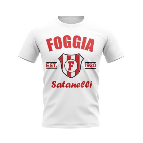 Foggia Established Football T-Shirt (White)