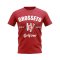 Grosseto Established Football T-Shirt (Red)