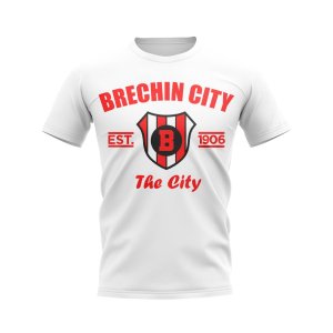 Brechin City Established Football T-Shirt (White)