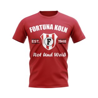 Fortuna Koln Established Football T-Shirt (Red)