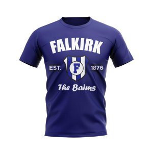 Falkirk Established Football T-Shirt (Navy)
