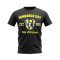 Edinburgh City Established Football T-Shirt (Black)