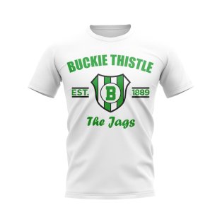 Buckie Thistle Established Football T-Shirt (White)