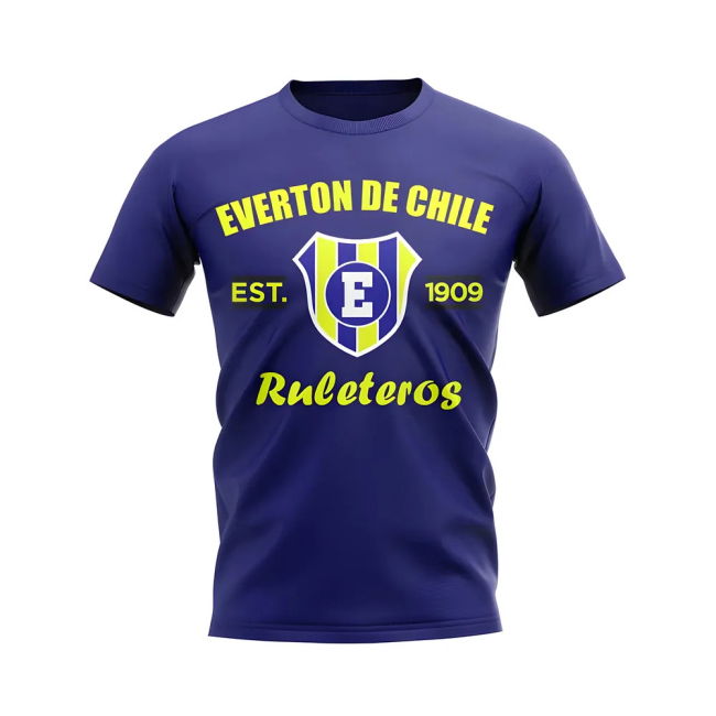Everton de Chile Established Football T-Shirt (Navy)