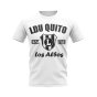 LDU Quito Established Football T-Shirt (White)