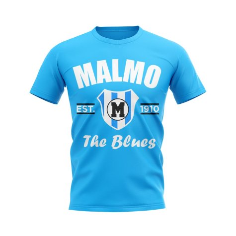 Malmo Established Football T-Shirt (Sky)