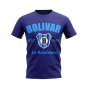 Bolivar Established Football T-Shirt (Navy)
