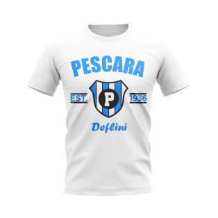 Pescara Established Football T-Shirt (White)